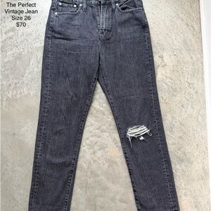Madewell The Perfect Vintage Jean
